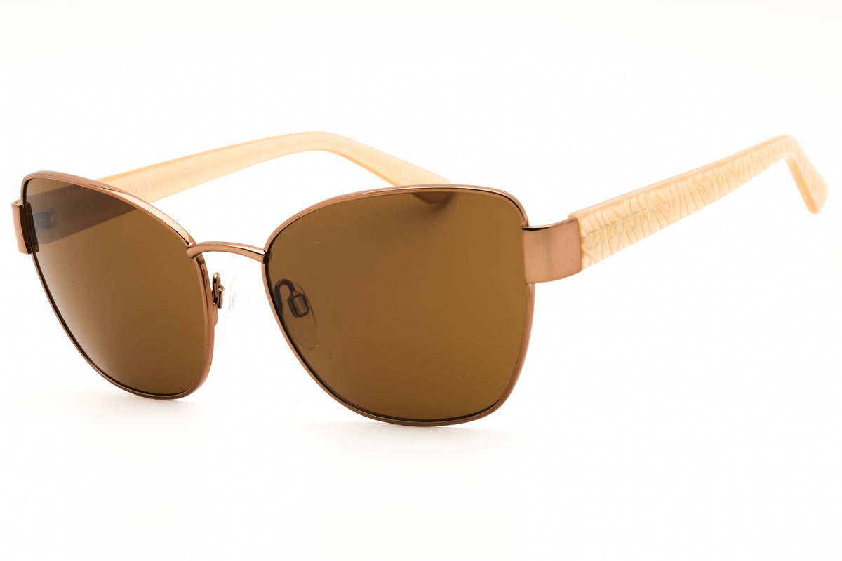 Anne Klein AK7101-200 MOCHA Rectangular Sunglasses 58mm Sunglasses