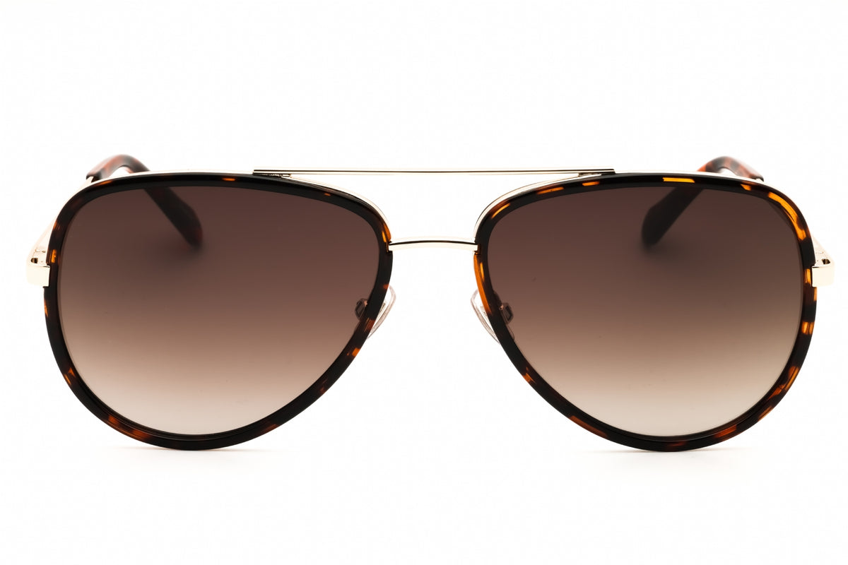 Fossil FOS 2147/G/S-086 HAVANA Aviator Sunglasses 59mm Sunglasses