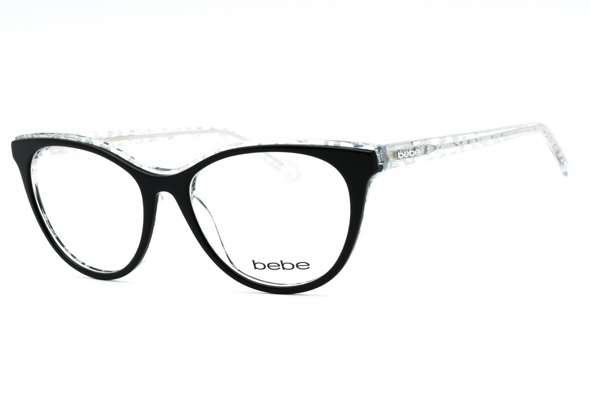 Bebe BB5189-001 JET Cat eye Eyeglasses 55mm Eyeglasses