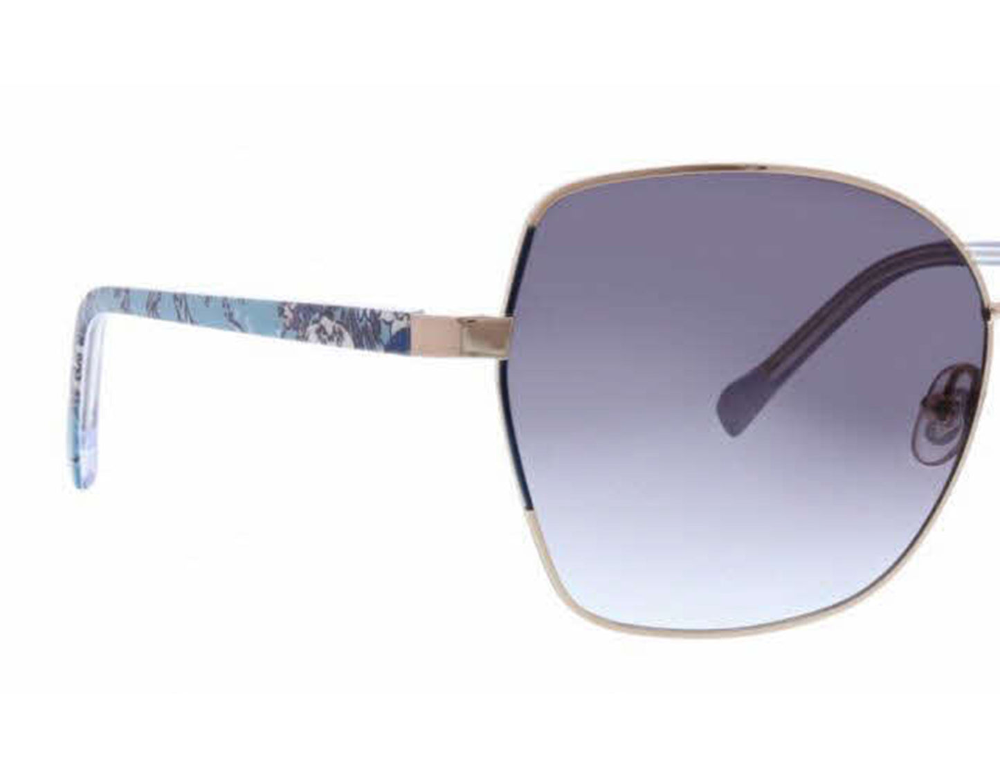 Vera Bradley AYLIN SUNLIT GARDEN SAGE 55mm New Sunglasses