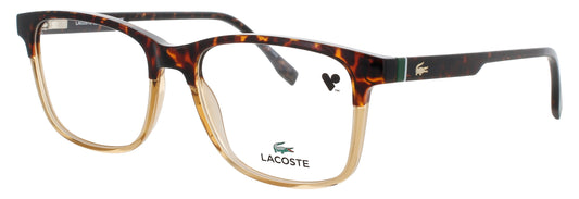 Lacoste L4002-217-54 HAVANA / CARAMEL  Men's Eyeglasses 54mm Eyeglasses