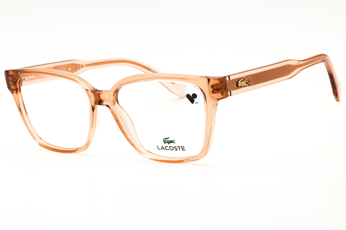 Lacoste L2962 N-662 ROSE Rectangular Eyeglasses 54mm Eyeglasses
