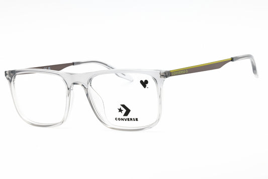 Converse CV8006-050 eyeglasses in crystal ash stone frame with clear lenses