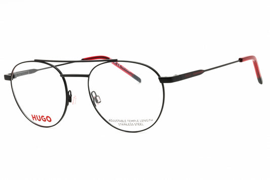 HUGO HG 1210-0003 00 eyeglasses in mtt black frame with clear lenses