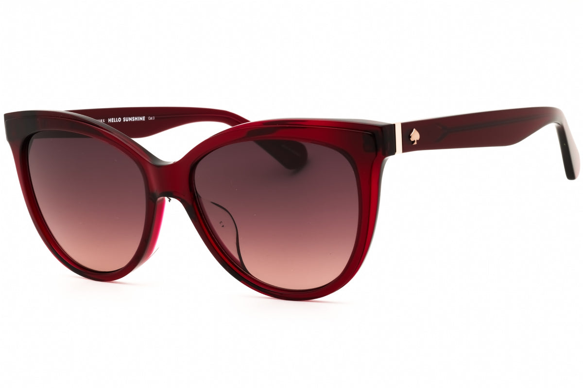 Kate Spade DAESHA/F/S-0C9A 3X RED Cat eye Sunglasses 56mm Sunglasses