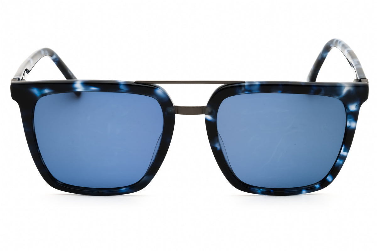 GAP SGP006-0NAH NAVY HAVANA Rectangular Sunglasses 54mm Sunglasses