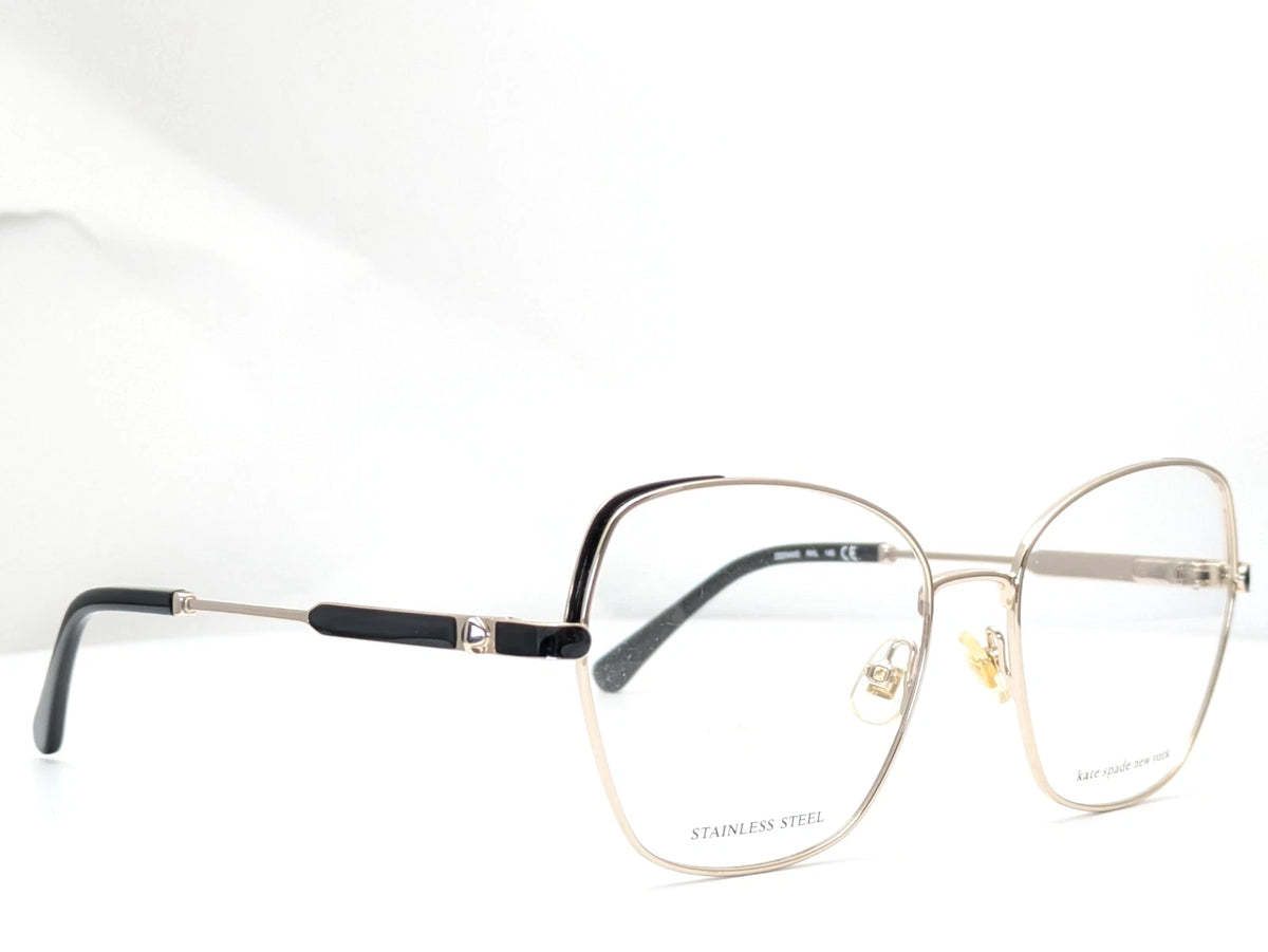 Kate Spade ZEENA/G RHL Gold Rectangle Eyeglasses 54mm Eyeglasses