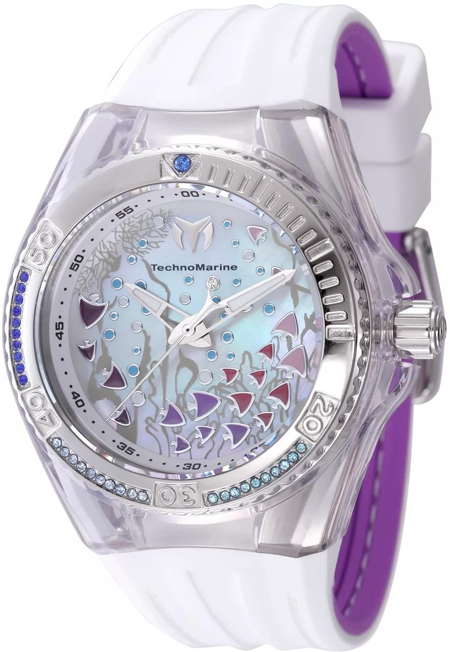 TechnoMarine TM-125003 TM-125003 Watch - White Dial Silicone Band