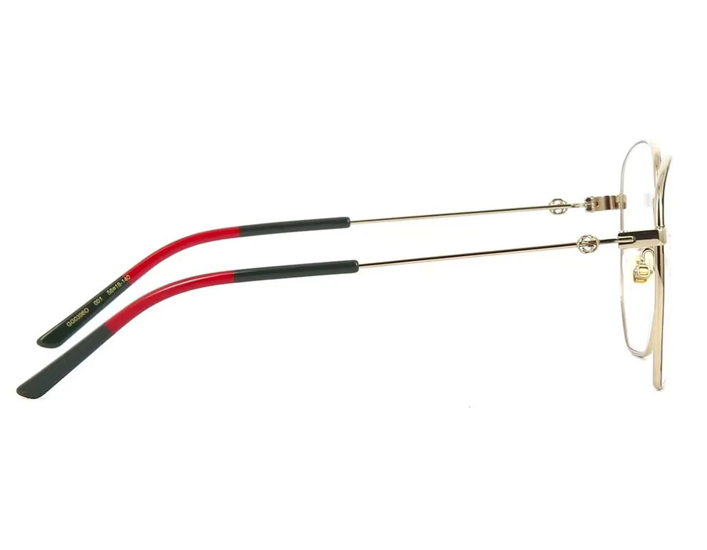 Gucci GG0396o-001 56mm New Eyeglasses