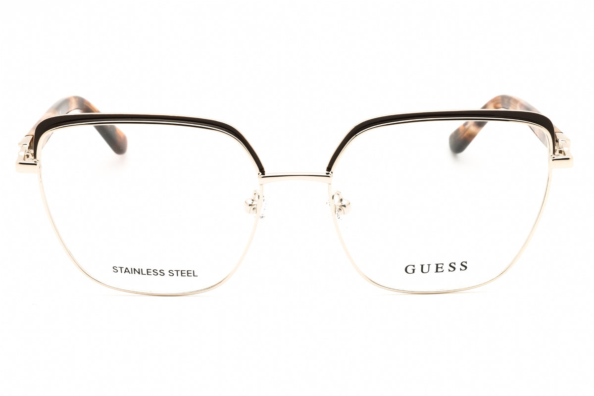 Guess GU2983-050 dark brown Rectangular Eyeglasses 56mm Eyeglasses