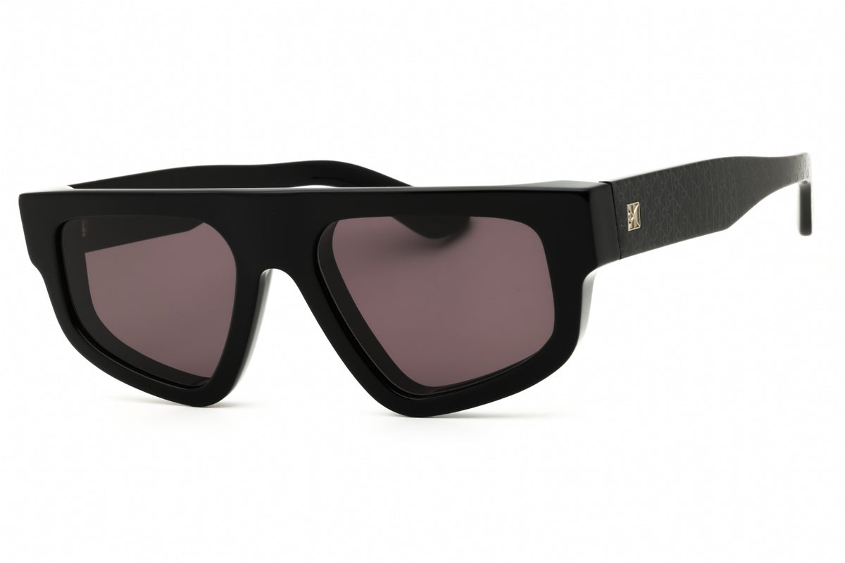Calvin Klein CK25539S-001 BLACK Oval Sunglasses 54mm