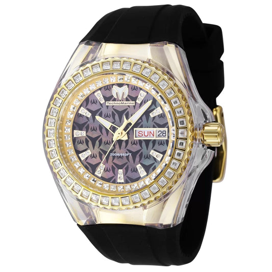 TechnoMarine TM-121175 TM-121175 Watch - Silver Dial Leather Band