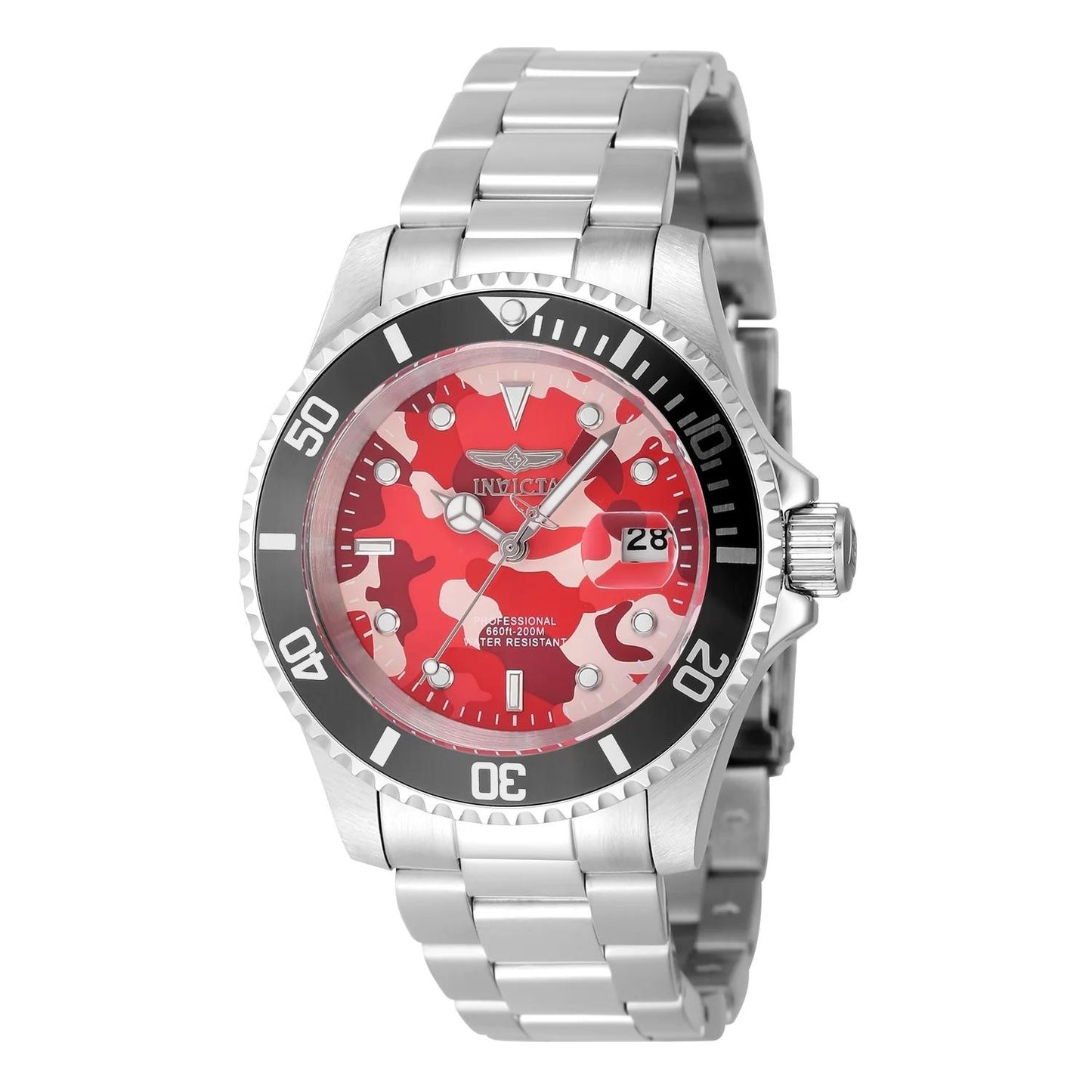 Invicta 48568 48568 Watch - Camouflage Dial Stainless Steel Band