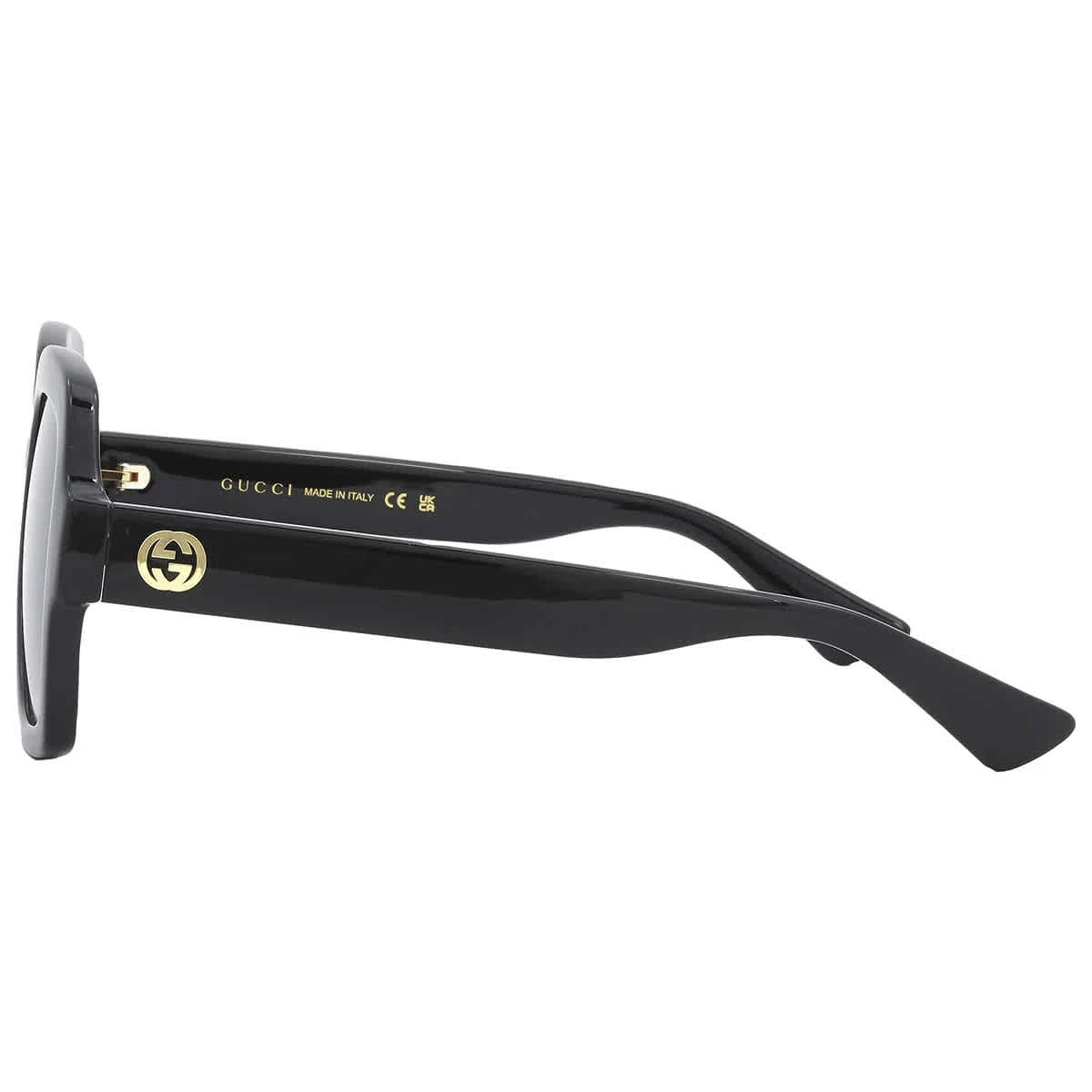 Gucci GG1337S-001 Black Rectangular Sunglasses 54mm Sunglasses