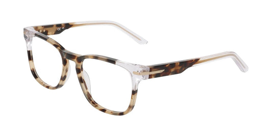 Nike 7180-249 eyeglasses in khaki/tortoiseoise frame with clear lenses