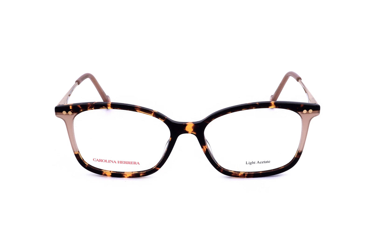 Carolina Herrera HER-0167 XLT Brown Rectangle Eyeglasses 53mm Eyeglasses