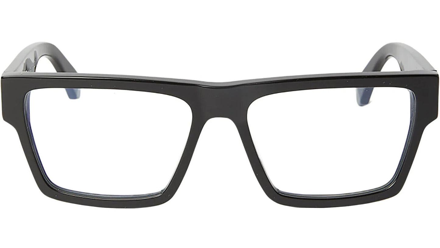 Off-White Style 46 Black Blue Block Light 56mm New Eyeglasses