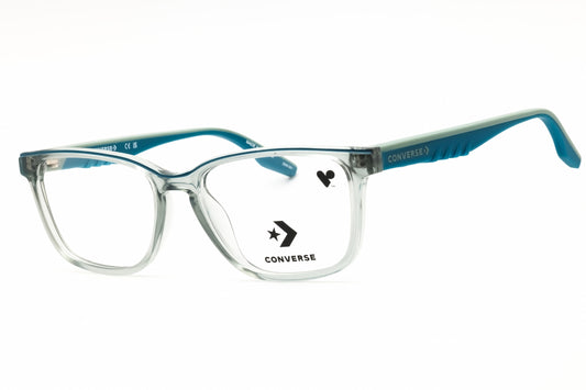 Converse CV5121N-452 eyeglasses in crystal mountain teal frame with clear lenses