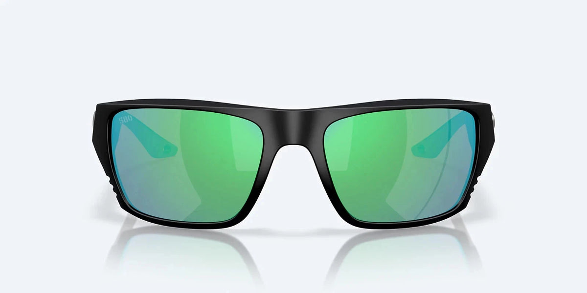 Costa del Mar 06S9118 911802 59 Black Rectangle Sunglasses 0mm Sunglasses