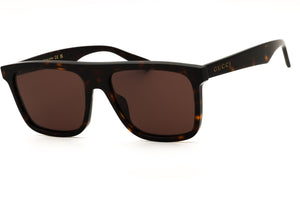 Gucci GG2182S-002 Havana Rectangular Sunglasses 57mm