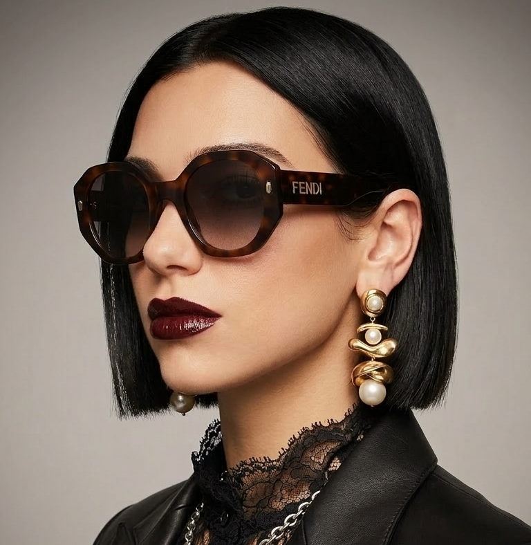 Fendi FE40045I-53B (NO CASE) 54mm