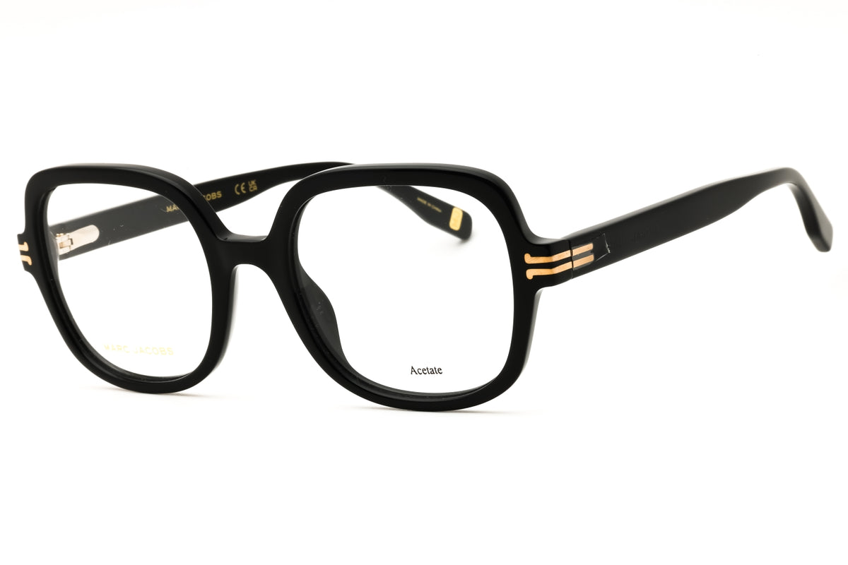 Marc Jacobs MJ 1058-0807 00 BLACK Oval Eyeglasses 51mm Eyeglasses
