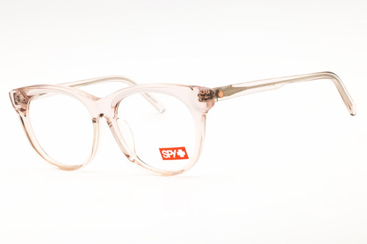 SPY Boundless Optical 55-5700000000162 eyeglasses in soft translucent blush frame with clear lenses