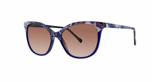 Vera Bradley Sharon H. Java Navy Camo 5517 55mm New Sunglasses