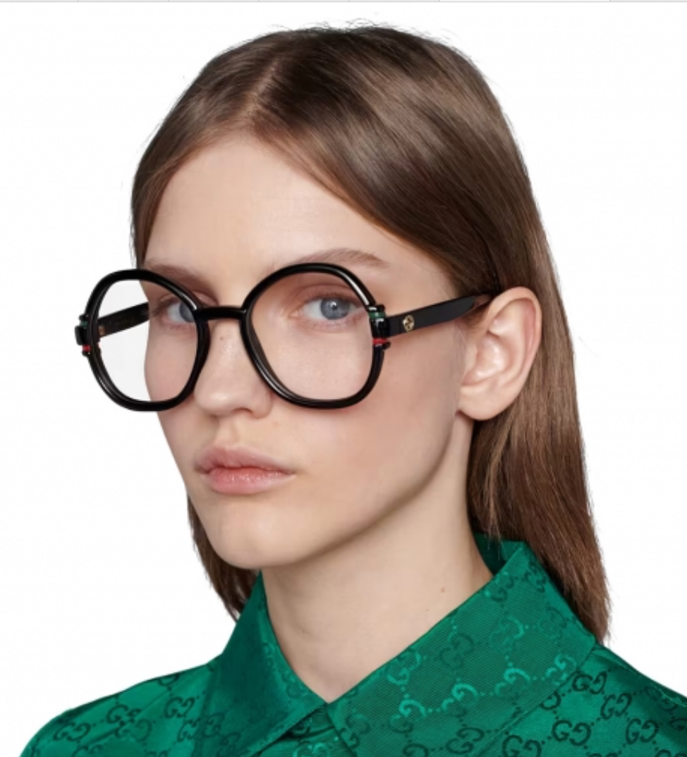 Gucci GG1069o-001 53mm New Eyeglasses