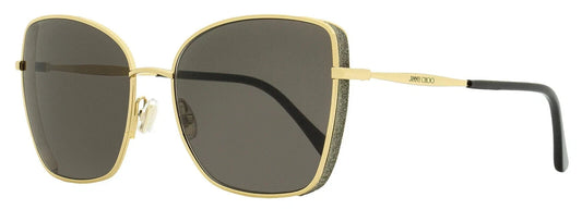Jimmy Choo 0ALEXIS-S-2M2-59 Gold/Black Phantos SUNGLASSES 59mm Sunglasses