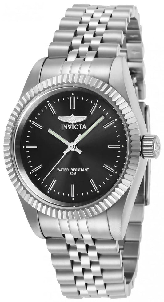 Invicta 29395 watch with silver dial and stainless steel band