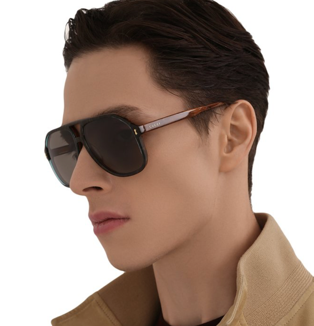 Gucci GG1042S-003 60mm New Sunglasses