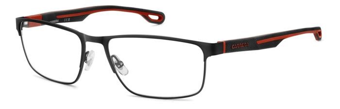 Carrera CARRERA4417-BLX-57 Matte Black Red Rectangle Eyeglasses 57mm Eyeglasses