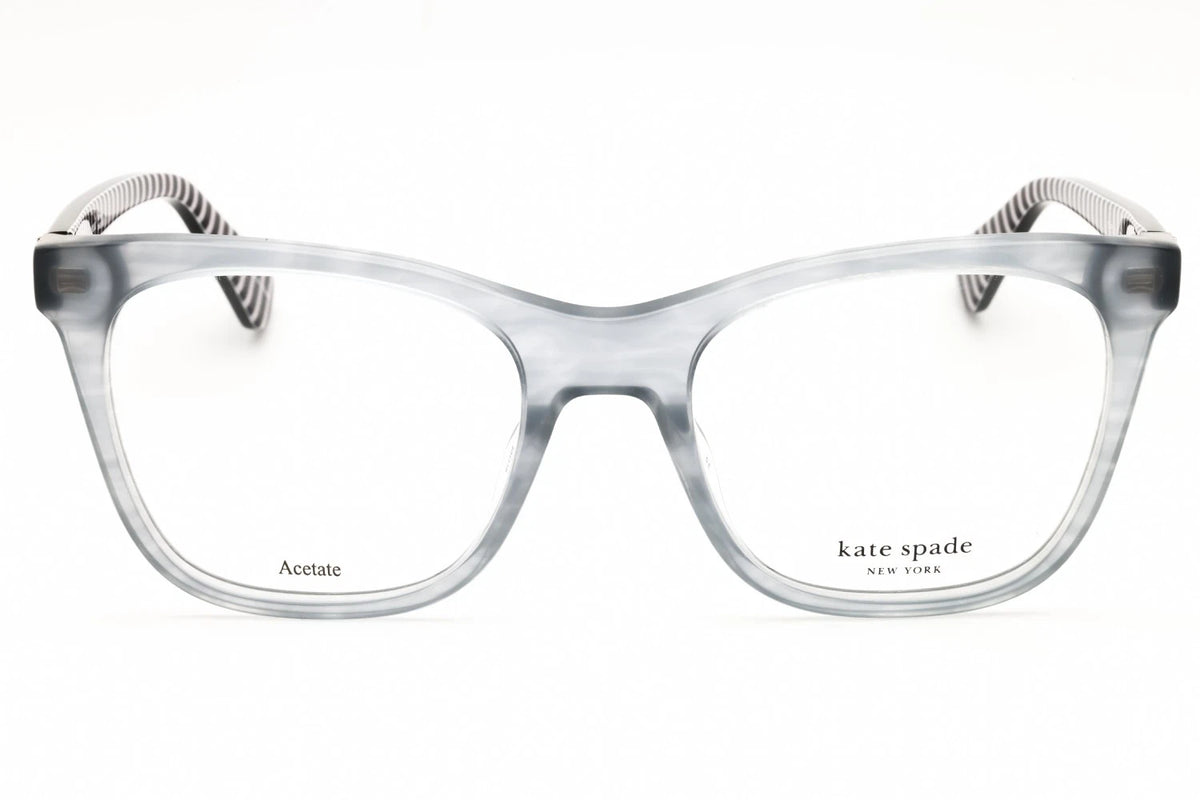 Kate Spade TEMPERANCE 2W8 Brown Rectangle Eyeglasses 49mm Eyeglasses