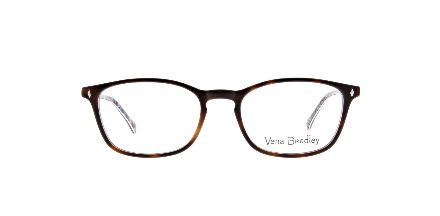 Vera Bradley Kari Lilac Medallion 4919 49mm New Eyeglasses