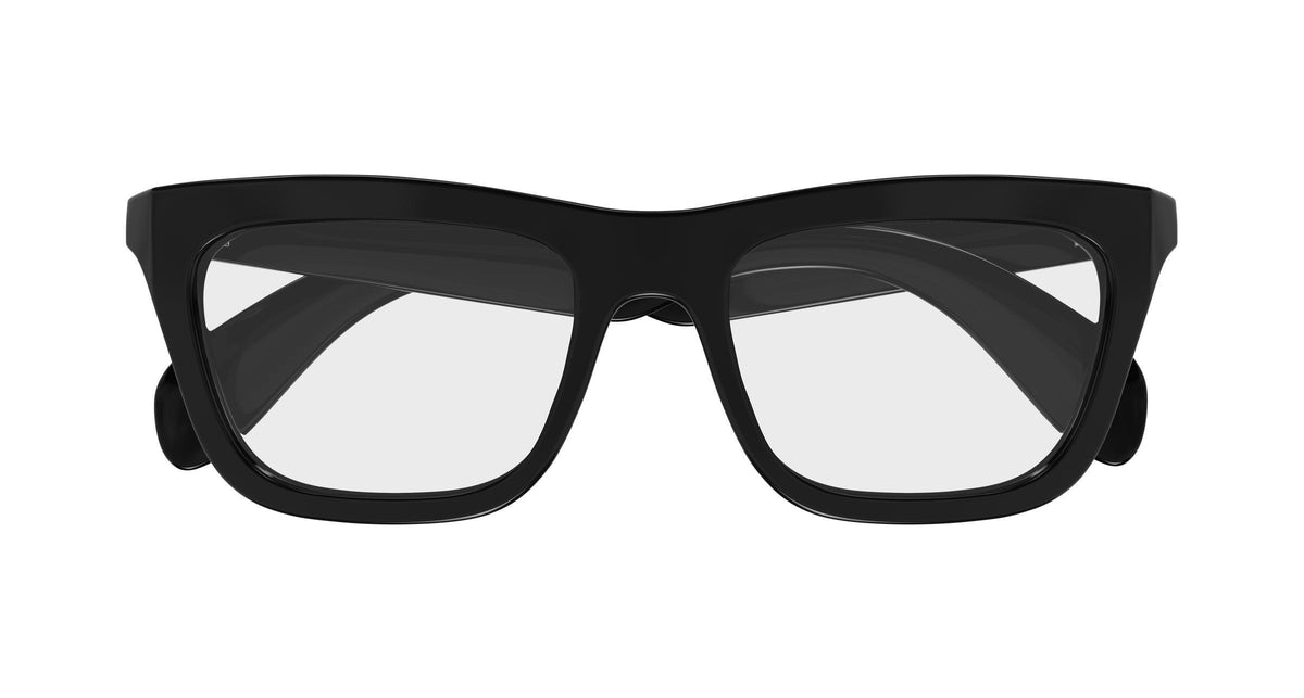 Gucci GG1933o-001 eyeglasses in black frame with clear lenses