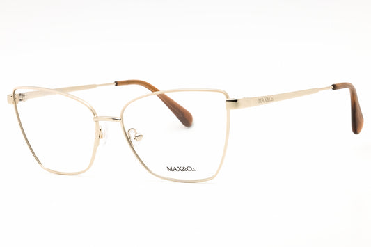 Max & Co MO5035-032 Gold Cat Eye Eyeglasses 54mm