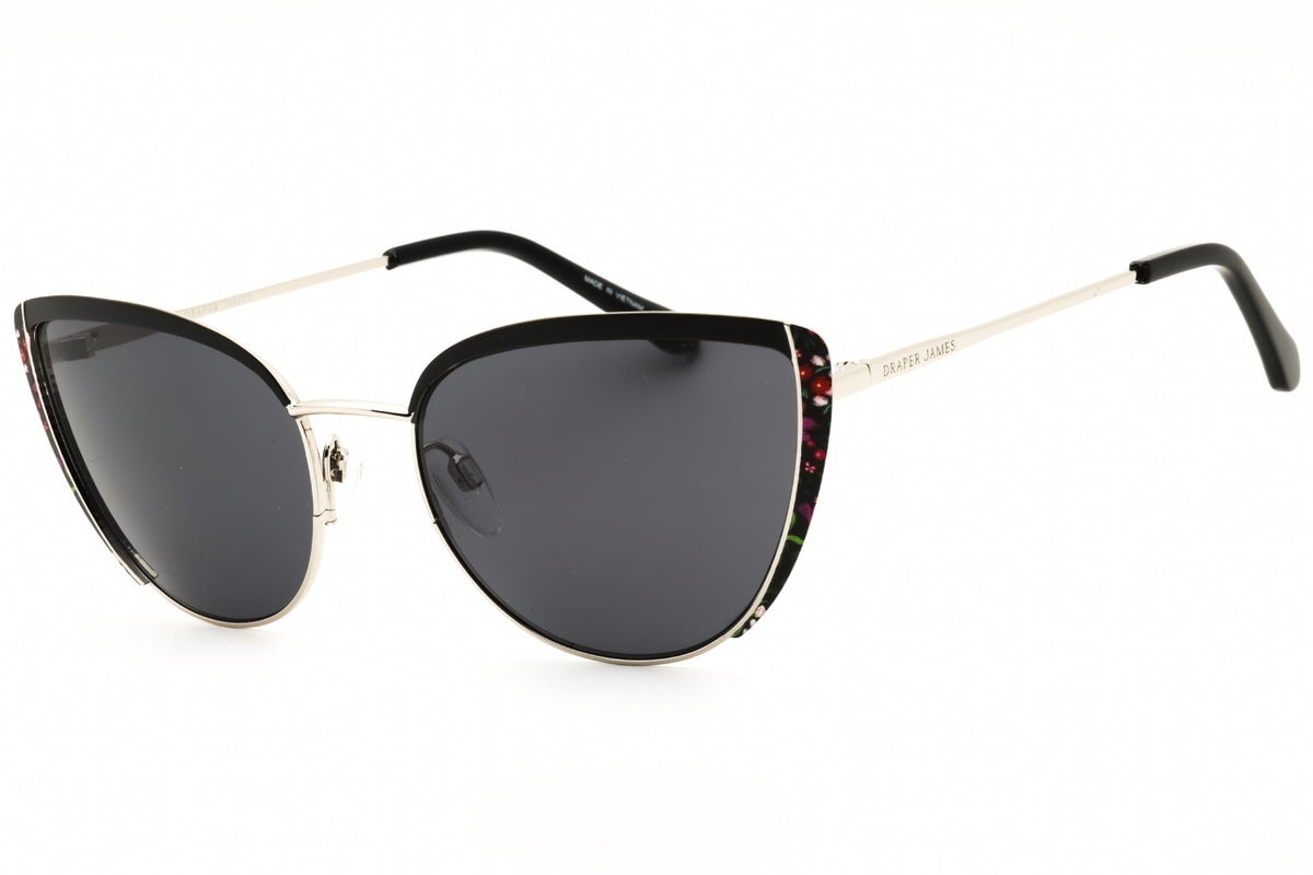 Draper James DJ7063-001 BLACK Cat eye Sunglasses 56mm Sunglasses