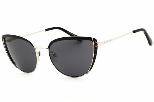 Draper James DJ7063-001 BLACK Cat eye Sunglasses 56mm Sunglasses