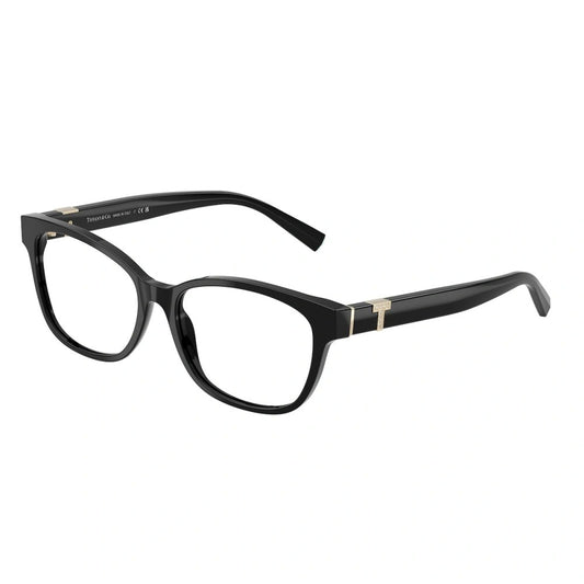 Tiffany 0TF2270B-8361-55 eyeglasses in black frame with clear lenses