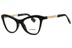 Burberry 0BE2373U-3001 Black Cat Eye Eyeglasses 52mm