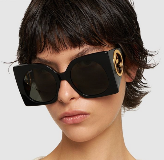 Gucci GG1254S-001-55 55mm New Sunglasses