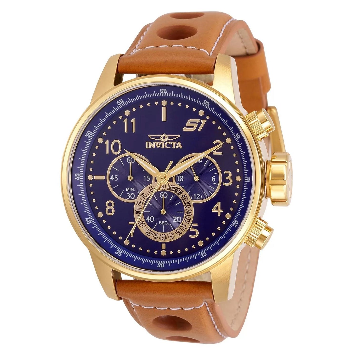 Invicta 30917 30917 Watch - Blue Dial Leather Band