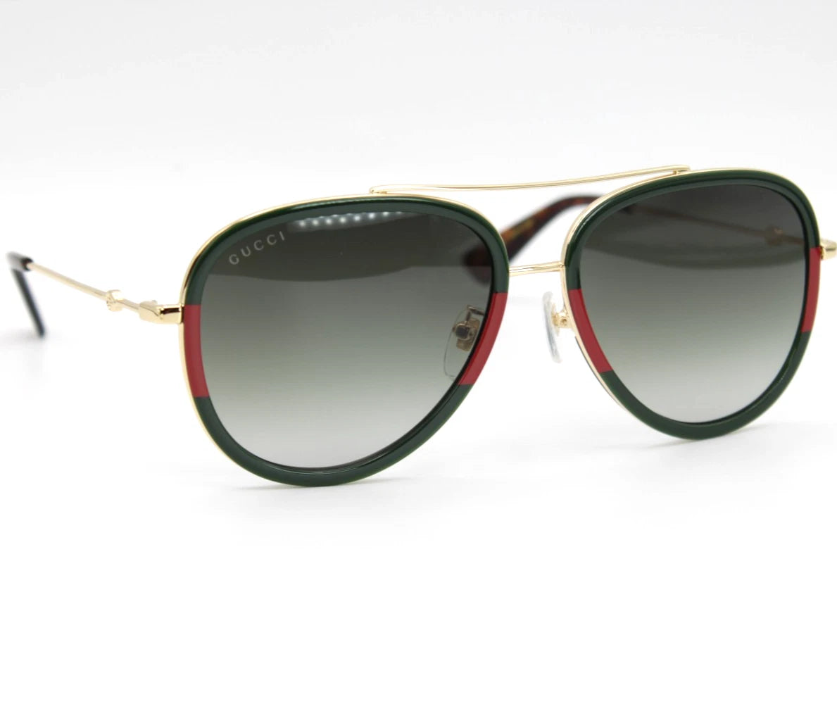 Gucci GG0062S-003 Gold Pilot Sunglasses 57mm Sunglasses