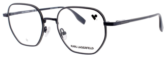 Karl Lagerfeld KL351-400-50 Blue Aviator Eyeglasses 50mm