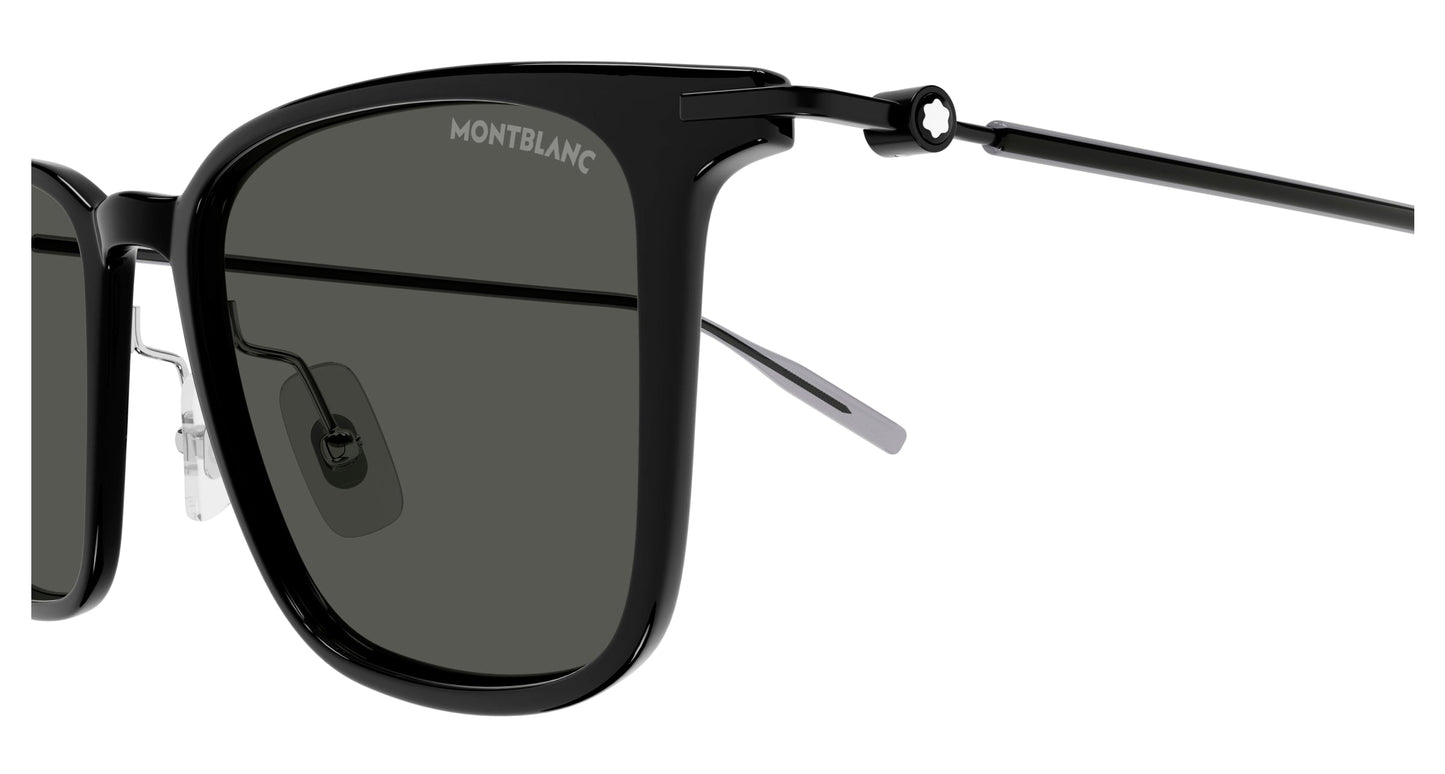 Mont Blanc MB0354S-001 52mm New Sunglasses
