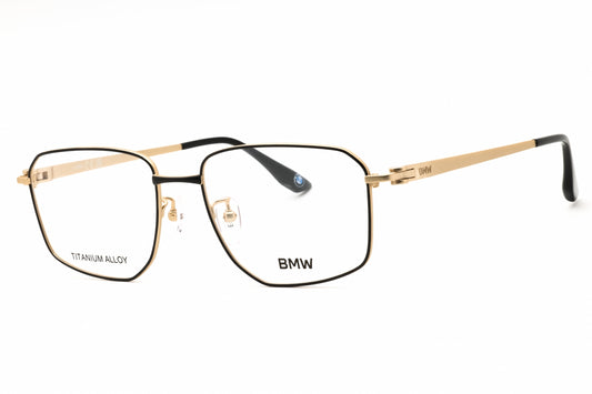 BMW BW5101-H-005 black Rectangular Eyeglasses 55mm