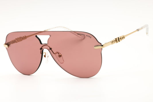 Michael Kors 0MK1149-1014VS Gold Aviator Sunglasses 137mm
