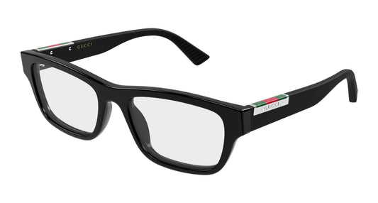 Gucci GG2091o-005 Black Rectangle Eyeglasses 55mm