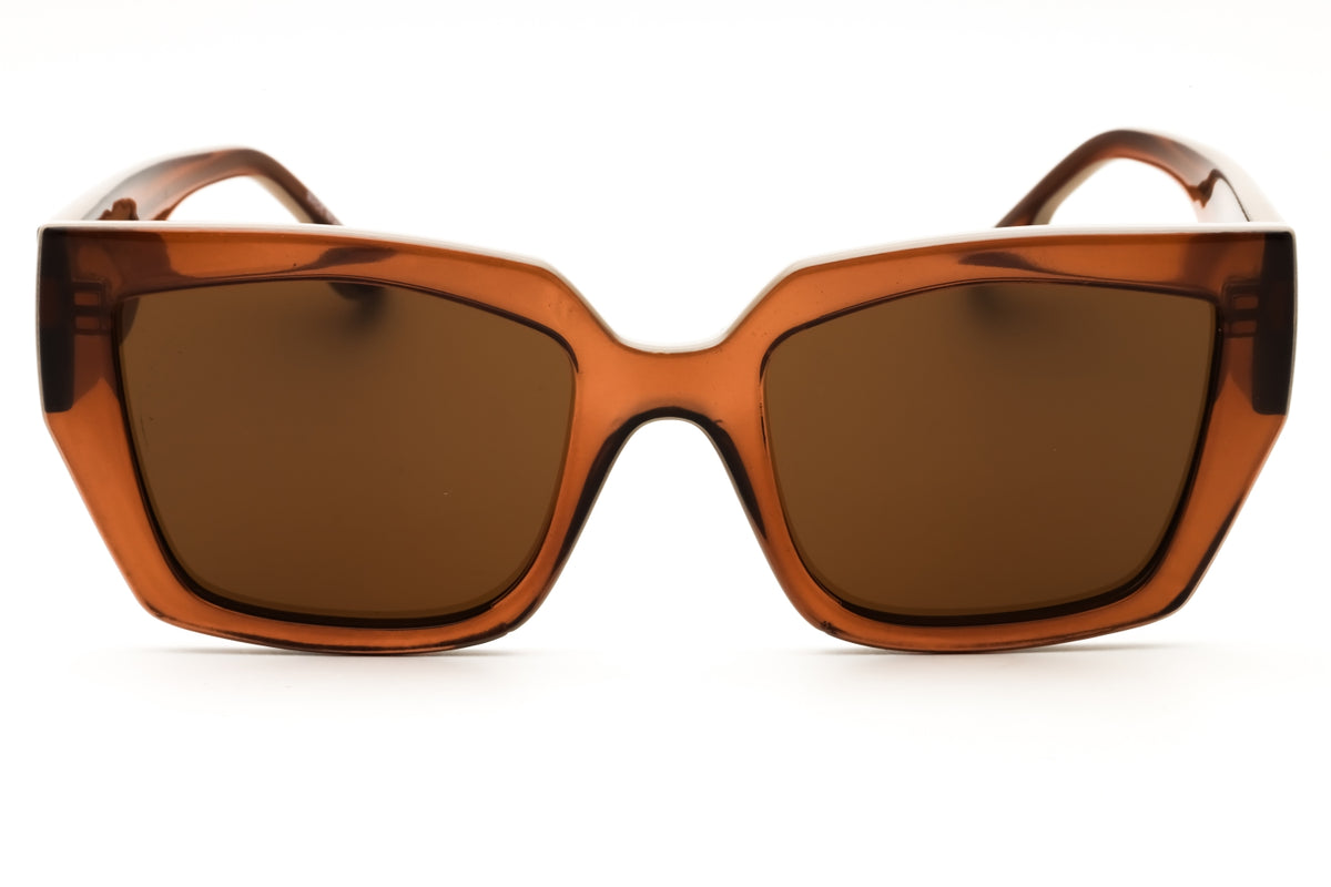 KARL LAGERFELD KL6143S N-246 LIGHT BROWN Rectangular Sunglasses 53mm Sunglasses